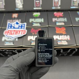 Push 2g disposable with screen