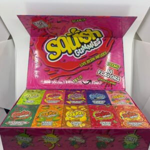 Squish Gummies Live Resin Infused 1000MG THC