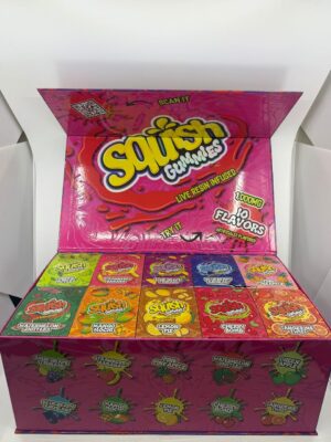 Squish Gummies Live Resin Infused 1000MG THC