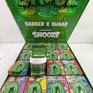 drool budget box  Badder x sugar in each jar