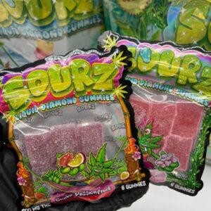 SOURZ LIQUID DIAMOND GUMMIES 600mg