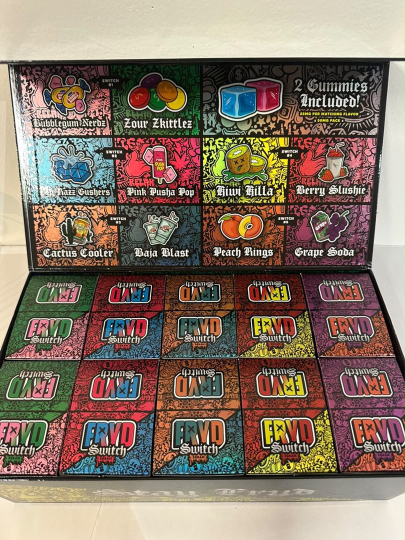 Fryd Switch Disposable 2G With Gummies Fryd Switch Disposable 2G With Gummies